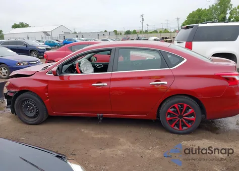 2017 Nissan Sentra Sv z USA, uszkodzony, nr VIN 3N1AB7AP1HL643381